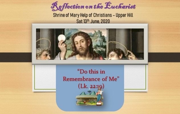 Shrine of Mary Help of Christians - Reflection on the Eucharist